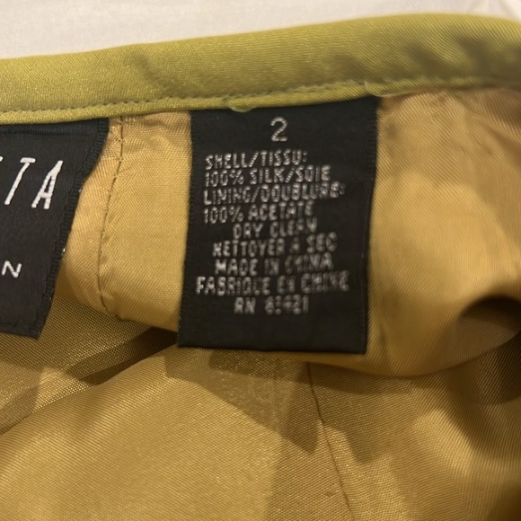 Green Women's Skirt size 0 - Picture 3 of 7